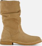 Aqa Enkellaarzen beige Suede - Maat 37