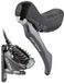 Shimano GRX ST-RX810/BR-RX810 Disc Brake Set - Front Wheel - Black/Grey