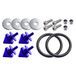 Simoni Racing BH/1B Quick Release Bumper kit in blauwe kleur