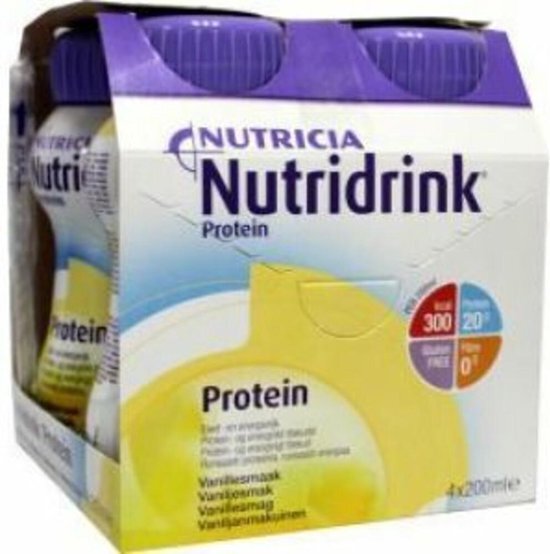 Nutridrink Protein Vanille 4x200ml