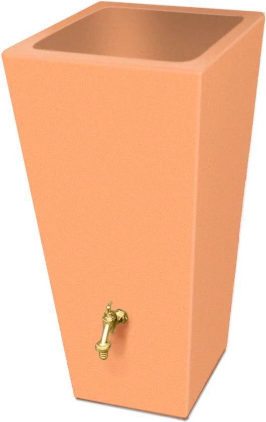 Prestige Water Regenton Manhattan Terracotta 200L incl. messing kraantje