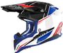 Airoh Aviator 3 Push Blue Red Casque tout-terrain - Taille M - Casque