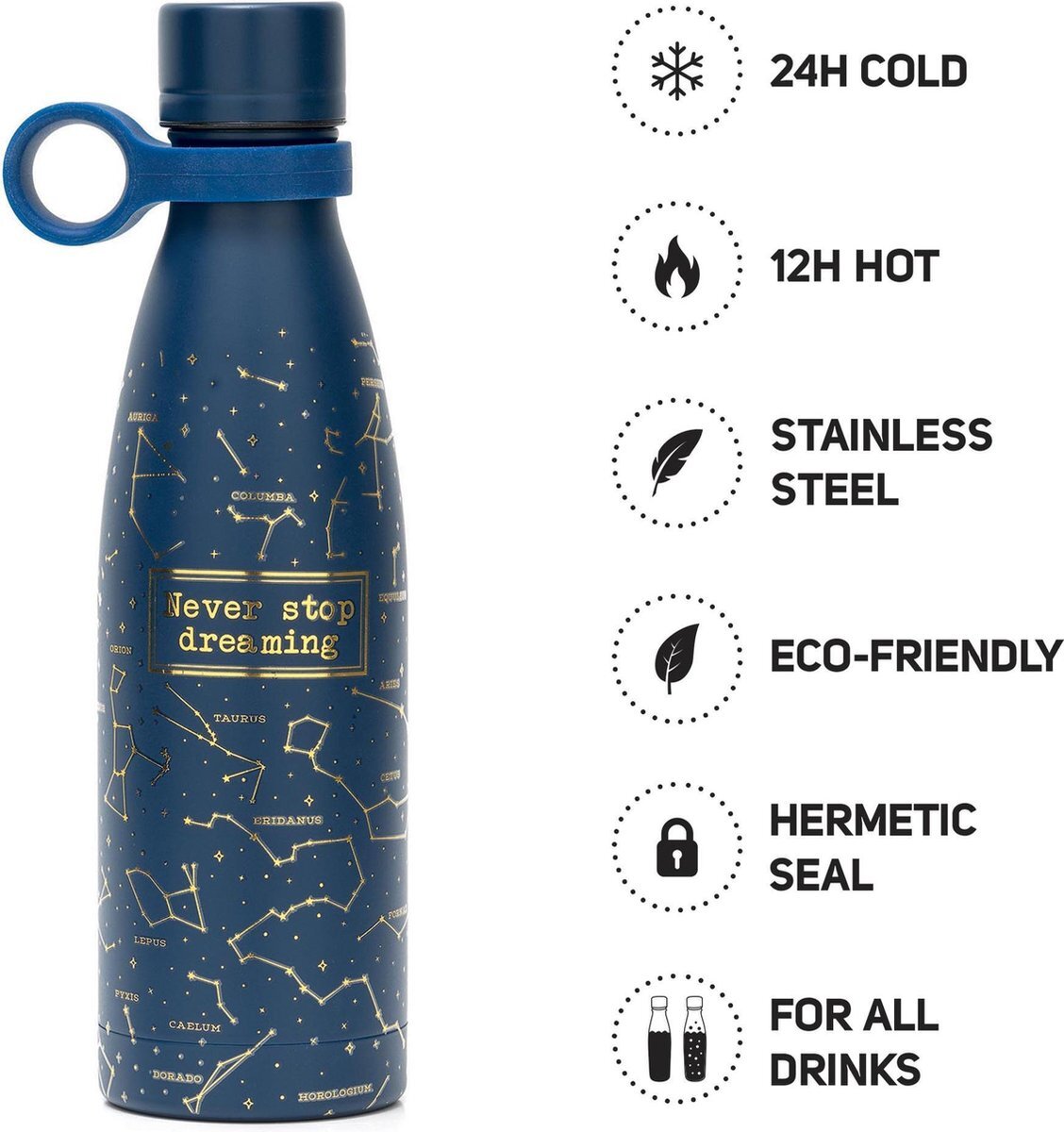 LEGAMI HOT&AMP;COLD-VACUUM BOTTLE-STARS