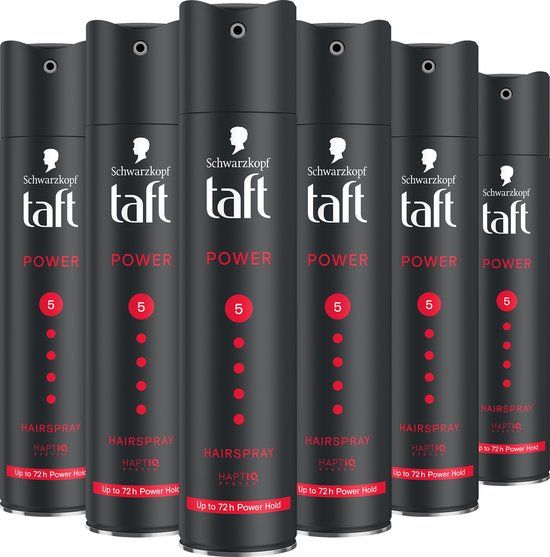 Taft Power Haarlak - Voordeelverpakking - 6 x 250ml