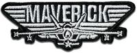 Merkloos Top Gun: Maverick - Patch - Maverick Logo