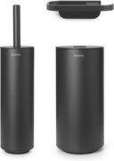 Brabantia MindSet Toiletaccessoires - Set van 3 - Mineral Infinite Grey