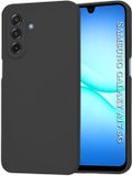 Techsuit Hoesje geschikt voor Samsung Galaxy A17 - Soft Flex Silicone Back Cover - Zwart