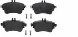 Brembo A.B.S. All Brake Systems Remblokken – Set 4-delig – Incl. Slijtage-indicator – ECE-R90 – Geschikt voor Mercedes-Benz CLA, B-Klasse, A-Klasse