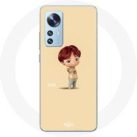 Maniacase Hoesje voor Xiaomi Mi 12 / 12X BTS TinyTAN Animation Suga
