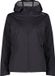CMP Vrouwelijke wandeljas met vaste capuchon, Polyester, Antraciet, Maat L