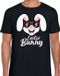Bellatio Decorations Shoppartners Bv Easter bunny / Paashaas t-shirt / shirt - zwart - heren - Foute kleding / outfit Pasen L