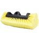 CARCAREZ 25,4 cm Autowasborstelkop met zachte haren voor het wassen en reinigen van de buitenkant van auto, camper, vrachtwagen, boot, geel
