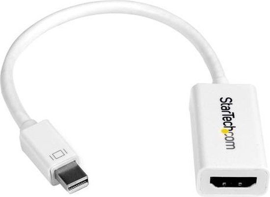 StarTech.com Mini DisplayPort naar HDMI Adapter - Wit - 15cm
