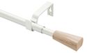 Tringle à rideaux extensible avec kit de fixation jusqu'à 350 cm