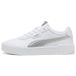 PUMA Carina 3.0 Metallic Glam sneakers voor Dames, Wit/Zilver, Maat 35,5