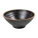 6 Melamine 6-delige kommen set 1600 ml Ø 23,3 x 9,7 cm zwart