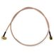 Mueller Electric BU-4150030024 Coaxkabel SMA-stekker SMA-stekker 0.6 m Transparant 1 stuk(s)