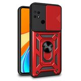 Cool Xiaomi Cool beschermhoes voor Redmi 9C / 10A harde ring, rood