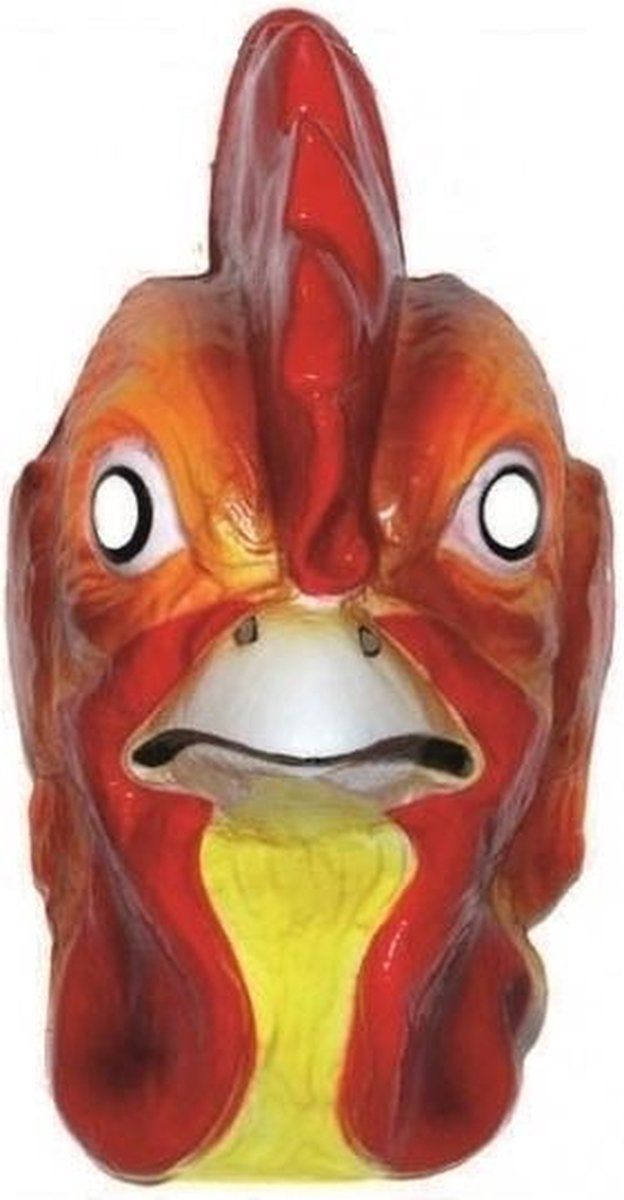 Plastic Hanen Masker voor Volwassenen - Multi