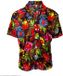 Widmann Hawaii Shirt Tropische Floral Island Man ZwartMulticolor XL