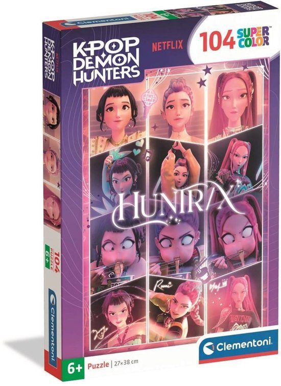 Top1Toys Clementoni KPop Demon Hunters 2 puzzel 104 stukjes