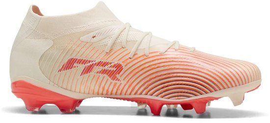 PUMA FUTURE 9 MATCH FG/AG Unisex Sportschoenen - Sugared Almond-PUMA White-Ultra Red-PUMA Black