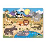 Melissa & Doug Knoppuzzel met safarithema