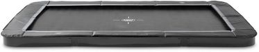 EXIT InTerra Sporttrampoline 244x366cm - Groundlevel - Rectangular - Black