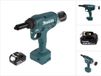 Makita DRV 250 F1 pistolet à rivets aveugles sans fil 18 V 20 kN sans balai + 1x batterie 3,0 Ah – sans chargeur