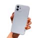 iPhone Apple iPhone 11 hoes, lichtblauw