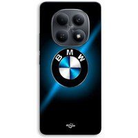 Maniacase Hoesje voor Xiaomi Redmi Note 15 5G BMW-logo zwart en glanzend blauw