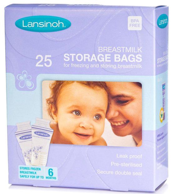Lansinoh Moedermelk Opberzakjes - 25 Pack