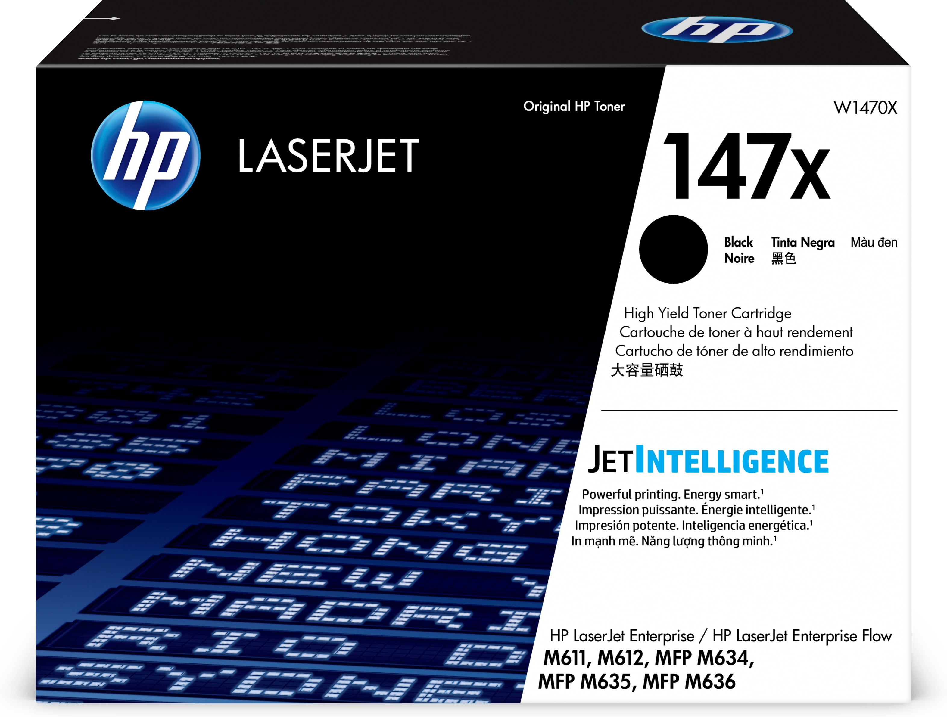 HP LaserJet  147X originele high-capacity zwarte LaserJet tonercartridge