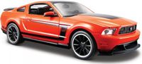 Maisto Modelauto Ford Mustang - Boss 302 2012 - oranje - 20 x 8 x 6 cm - Schaal 1:24 - speelgoedauto