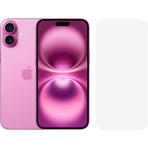 Apple iPhone 16 Plus 128GB Roze + Screenprotector
