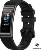 Strap-it Huawei Band 3 / 4 Pro Silicone Band - Black
