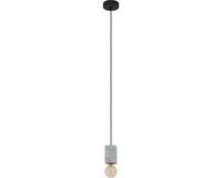 Eglo Prestwick 3 Hanglamp - E27 - Ø 7 cm - Zwart/Grijs