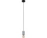 Eglo Prestwick 3 Hanglamp - E27 - Ø 7 cm - Zwart/Grijs