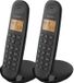 LOGICOM DECT ILOA 250 DUO, zwart, 2 handsets, 100 contacten, handsfree functie, 7 uur batterijduur