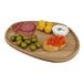Point-Virgule Planche à tapas - Planche à tapas - Bois d'acacia - 30x29.5x1.8cm