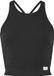 Craft Collective Cropped Singlet W Dames Sportshirt - Zwart