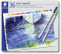 Staedtler Karat Aquarel Kleurpotloden - 36 stuks - 36 kleuren - FSC Gecertificeerd