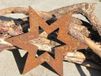 Edelroest étoile à suspendre, 6 branches, design ouvert - grand, 13 cm