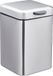 Relaxdays Wandprullenbak - 3 Liter - RVS - Softclose - Zilver