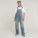 G-Star Bowey 3D Loose Overall Wmn Dames Jumpsuit Katoen Vintage Cloudburst