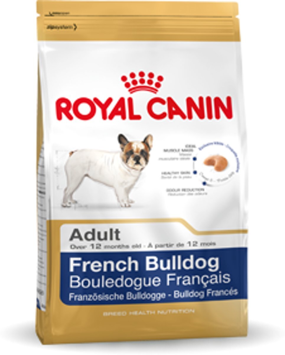 Royal Canin Breed French Bulldog Adult - Hondenvoer - 9 kg