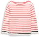 TOM TAILOR Trui zalm roze / zwart / wit