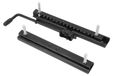 Omgoods - Rail de siège Universel - 2 Pièces - Système de double verrouillage - Levier de réglage - Convient pour Go Kart/ATV/UTV - Acier de haute qualité - Réglage du siège