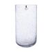 ERNST Vase Ernst en verre bullé 25 cm Clair