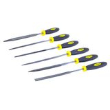 Rolson 24615 6 Piece 140mm Needle File Set
